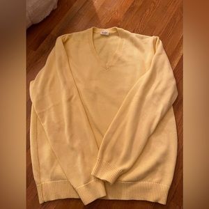 pastel yellow brandy melville sweater